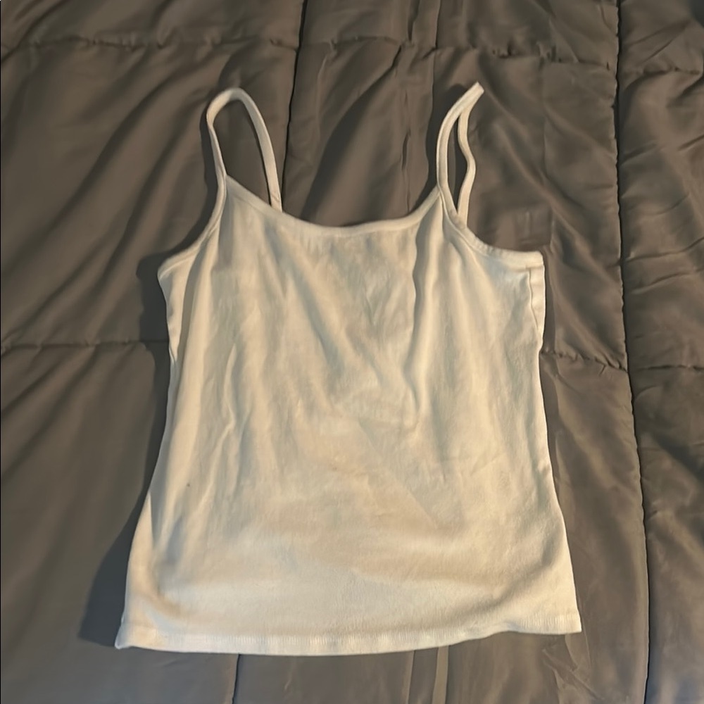 Women's White Tank Top